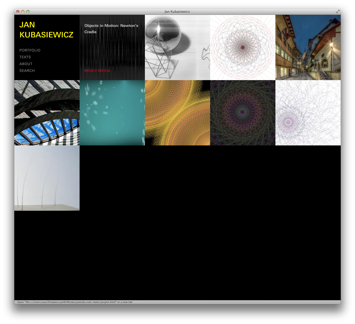 jan-kuba_0004_homepage - mouse over project
